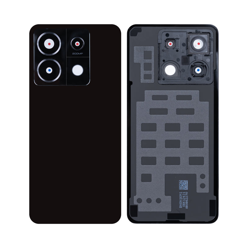 Xiaomi Redmi Note 13 Pro 5G (2312DRA50C, 2312CRAD3C) Back Cover With Lens Black OEM