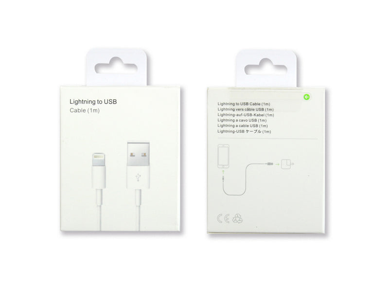 Para Apple Cable USB-A a Lightning 1 m Caja al por menor