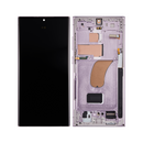 Samsung Galaxy S23 Ultra S918B Display And Digitizer With Frame Lavender Service Pack
