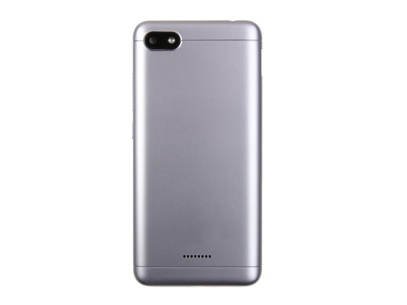 Xiaomi Redmi 6A Boîtier arrière gris (+ lentille)