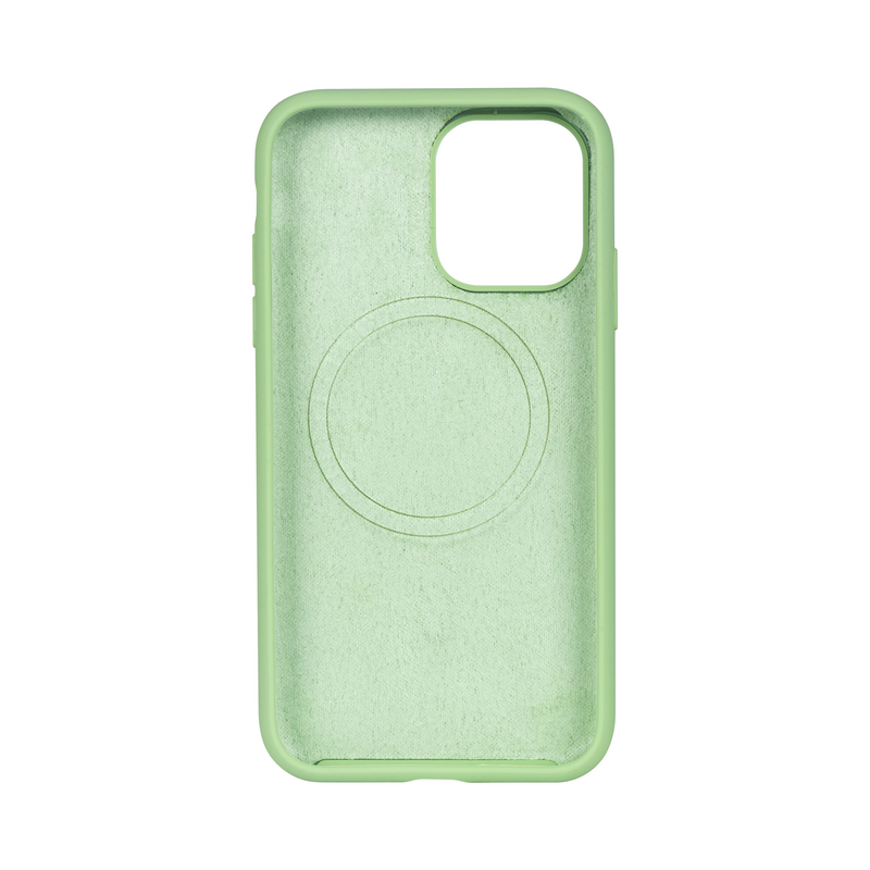 Rixus Para Funda de TPU blanda para iPhone 12 Pro Max con MagSafe Matcha