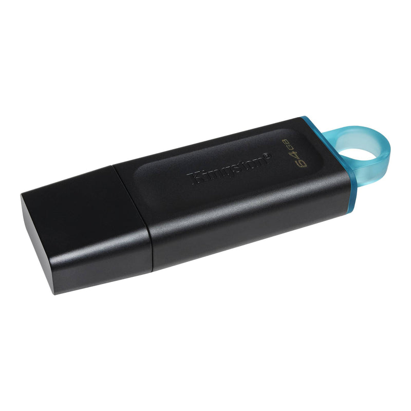 Kingston 64GB DataTraveler Exodia Black + Teal USB3.2 Gen 1 Flash Drive