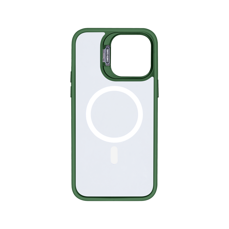 Rixus Classic 03 Case With MagSafe For iPhone 13 Pro Dark Green