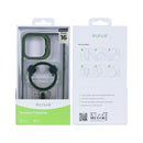Rixus Classic 03 Case With MagSafe For iPhone 16 Dark Green