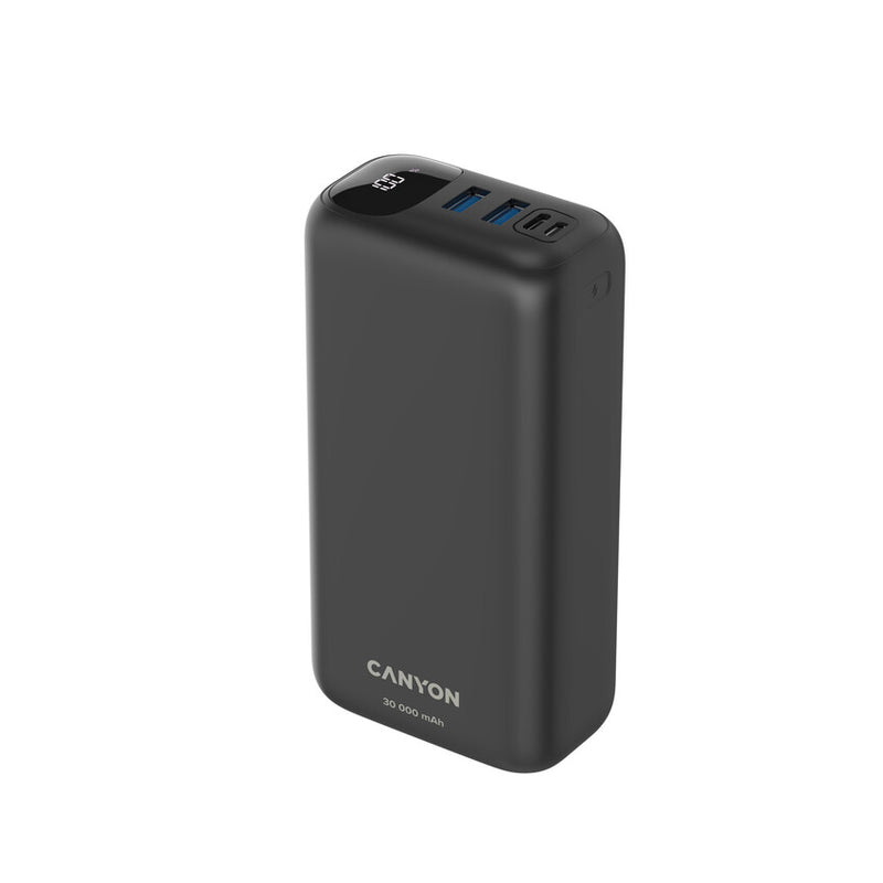 Canyon Powerbank PB-301 USB-C PD, USB-A 30000mAh Negro