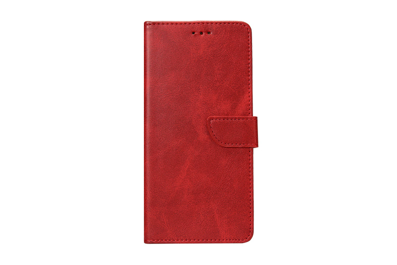 Rixus Bibliothèque pour iPhone 15 Pro Rouge foncé