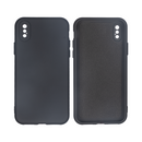 Rixus For iPhone X, XS Soft TPU Phone Case Black