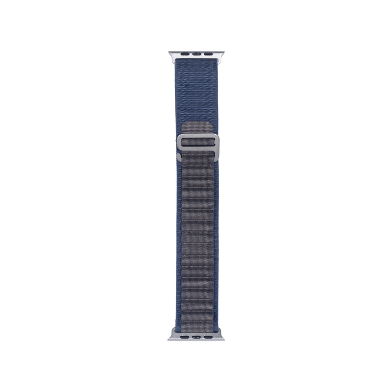 Para Apple Reloj 38mm, 40mm, 41mm Correa de Nylon Sport Loop Azul Caja Minorista