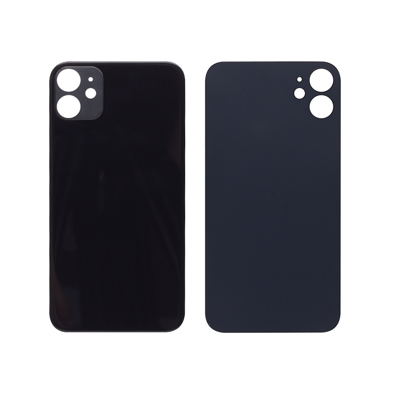 Pour iPhone 11 Extra Glass Noir (Cadre élargi de l'appareil photo)