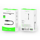 Rixus RXMU36C USB-C to 3.5mm Audio Adapter Female 10cm