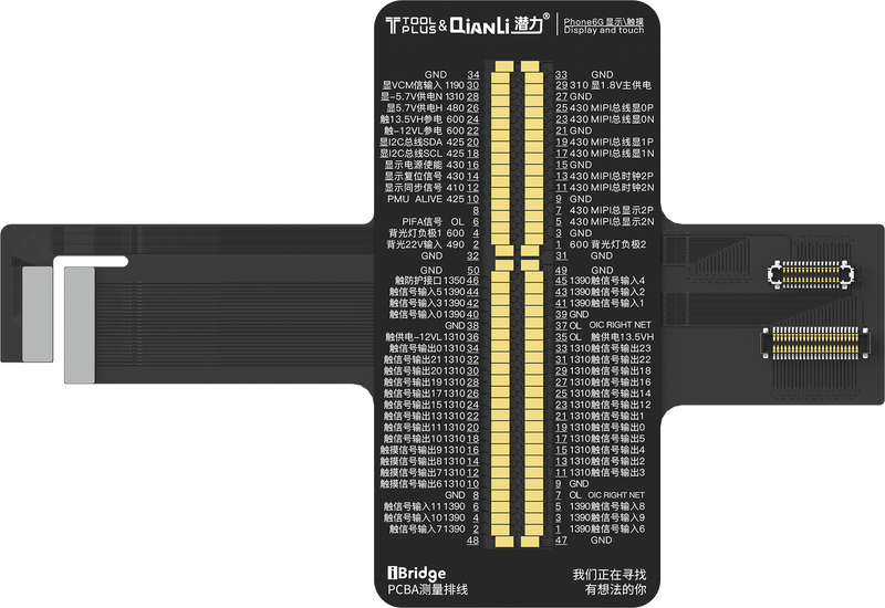 Qianli iPhone 6G Display and Touch Replacement FPC For iBridge Toolplus