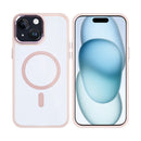 Rixus Classic 04 Case With MagSafe For iPhone 15 Pink