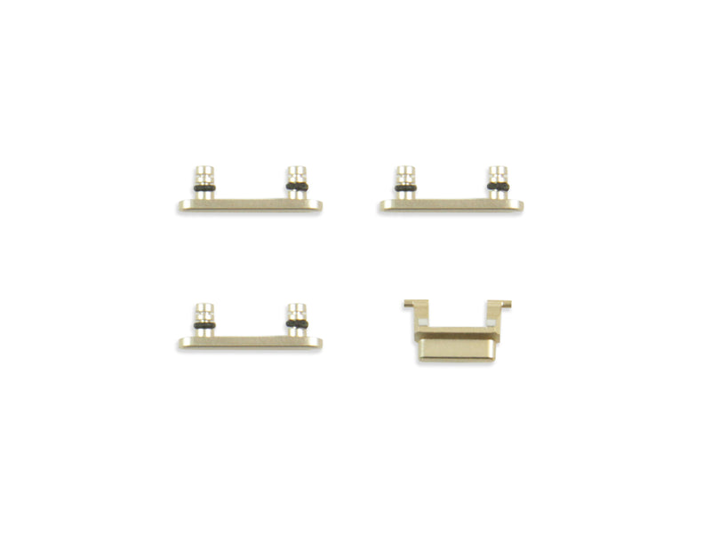 Pour iPhone 7 Buttons Set Gold (4pc)