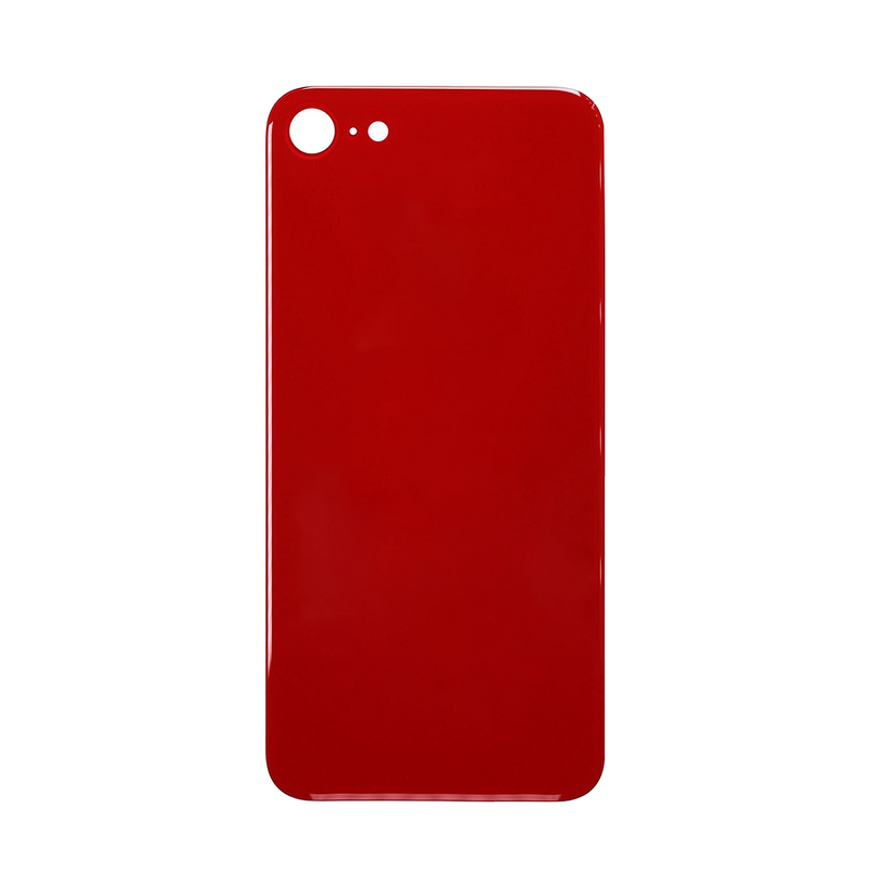 Para iPhone 8 Extra Glass Rojo (Marco de la cámara ampliado)