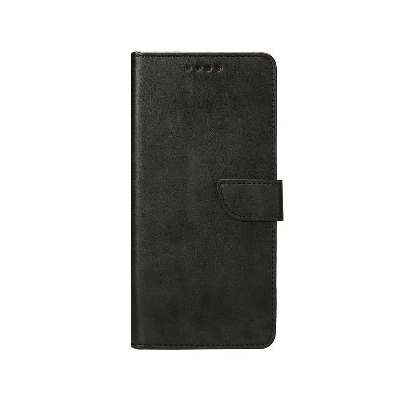 Rixus For Samsung Galaxy A03 Core PU Book Case Black