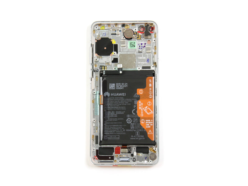 Huawei P40 Pantalla Y Digitalizador Completo Blanco Hielo (SP)