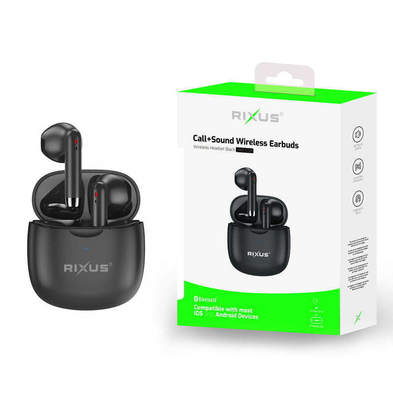 Rixus RXBT109B Auricular Bluetooth SoundCore Negro