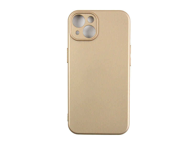 Rixus Para iPhone 13 Soft TPU Phone Case Oro