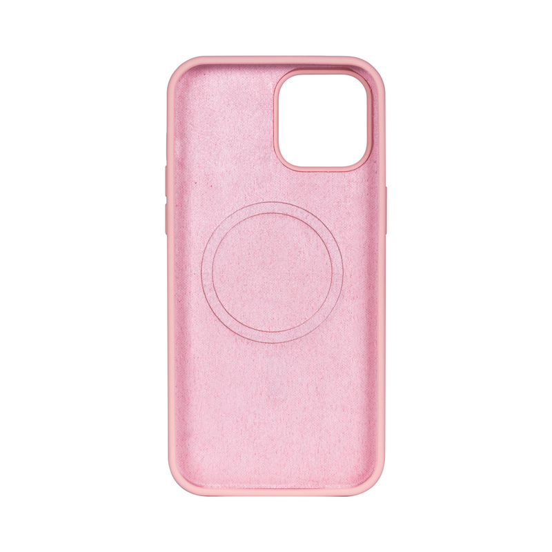 Rixus Para iPhone 14 Funda de TPU suave con MagSafe Rosa