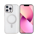 Rixus Instinct Mag Case For iPhone 12, 12 Pro Silver