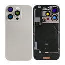 For iPhone 16 Pro Max Extra Glass With NFC, Enlarged Camera Frame Natural Titanium