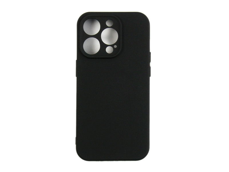 Rixus For iPhone 14 Pro Soft TPU Phone Case Noir