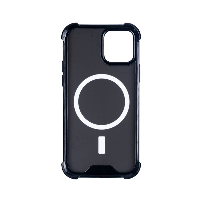 Rixus For iPhone 11 Anti-Burst Case With Magsafe Black