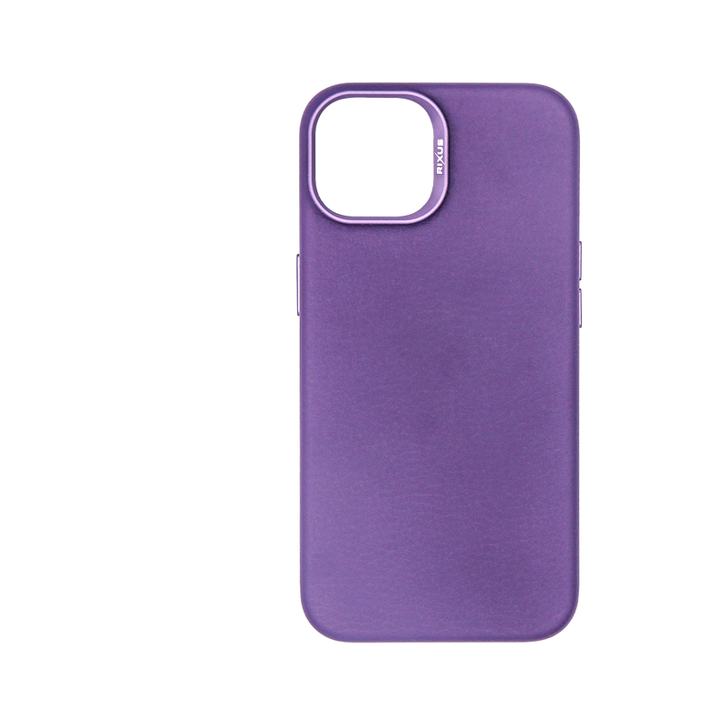 Coque Rixus pour iPhone 15 Pro Max Classic 02 avec MagSafe Violet