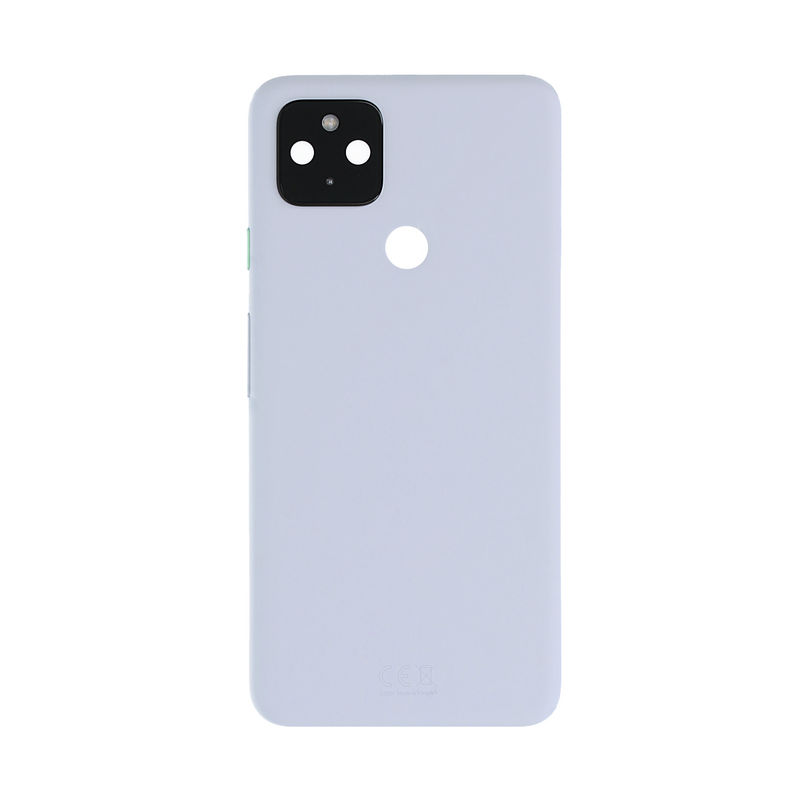 Google Pixel 4a 5G G025I Tapa Trasera Claramente Blanca Con Lente (OEM)