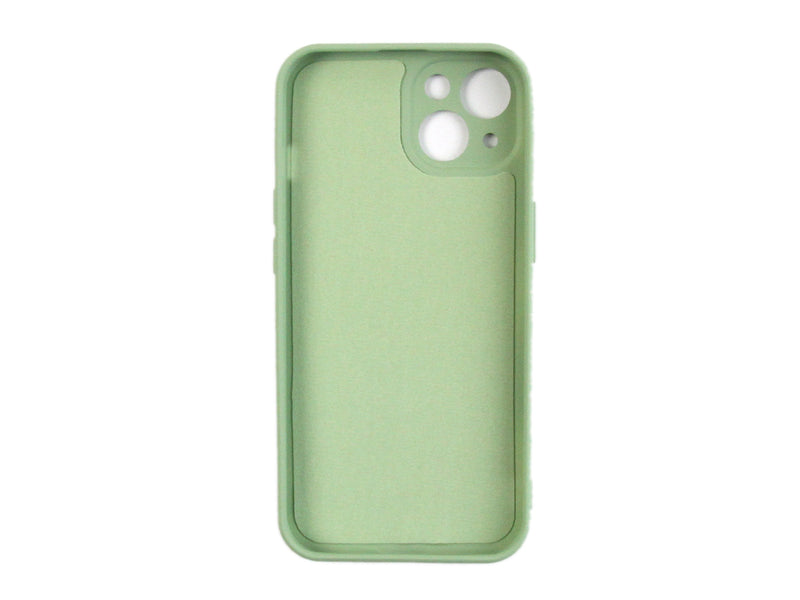 Rixus Para Funda TPU blanda Matcha para iPhone 13