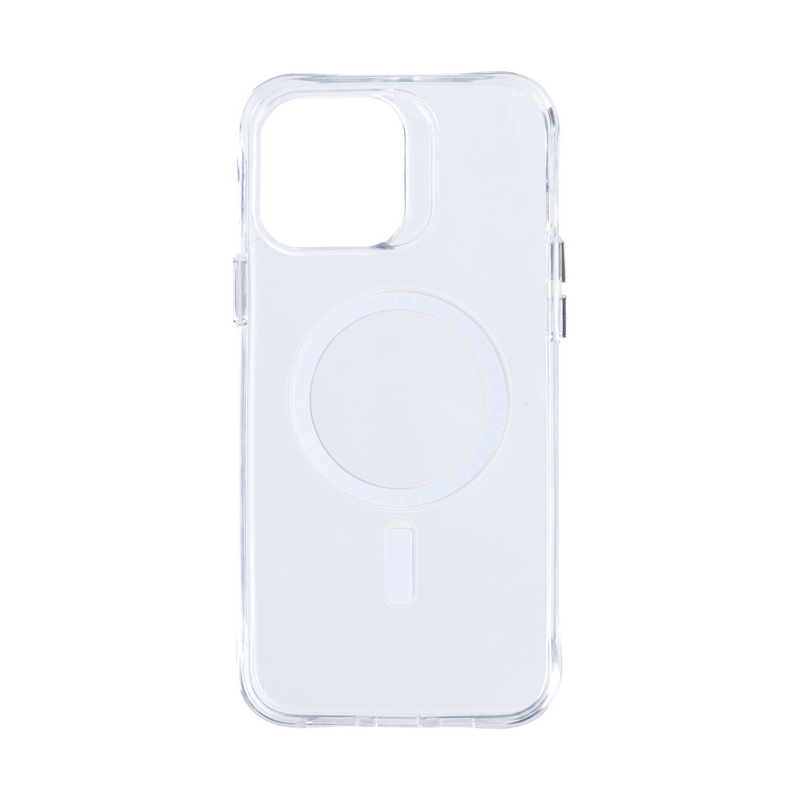 Rixus Para iPhone 13 Pro TPU Cristalino Antichoque Con MagSafe