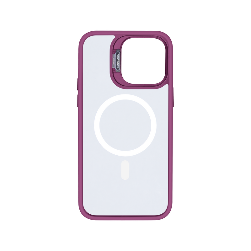 Rixus Classic 03 Case With MagSafe For iPhone 14 Dark Pink