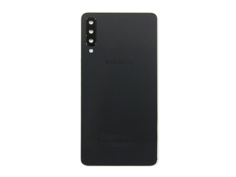 Samsung Galaxy A7 A750F (2018) Coque arrière noire avec objectif (OEM)