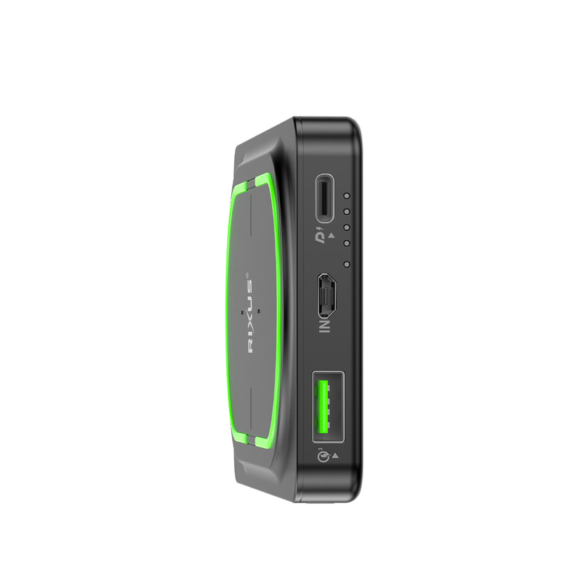 Rixus RXPB80 Wireless PD Powerbank 10000mAh Black