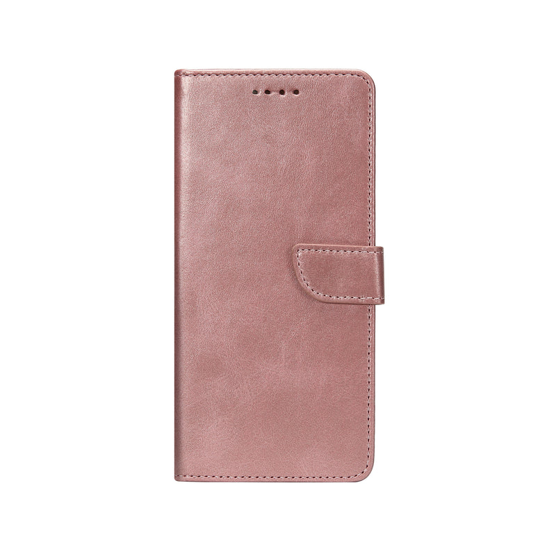 Rixus Bookcase For iPhone 16 Pink