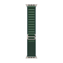 For Apple Watch 42mm, 44mm, 45mm, 49mm Nylon Band Alpine Loop Green Retail Box