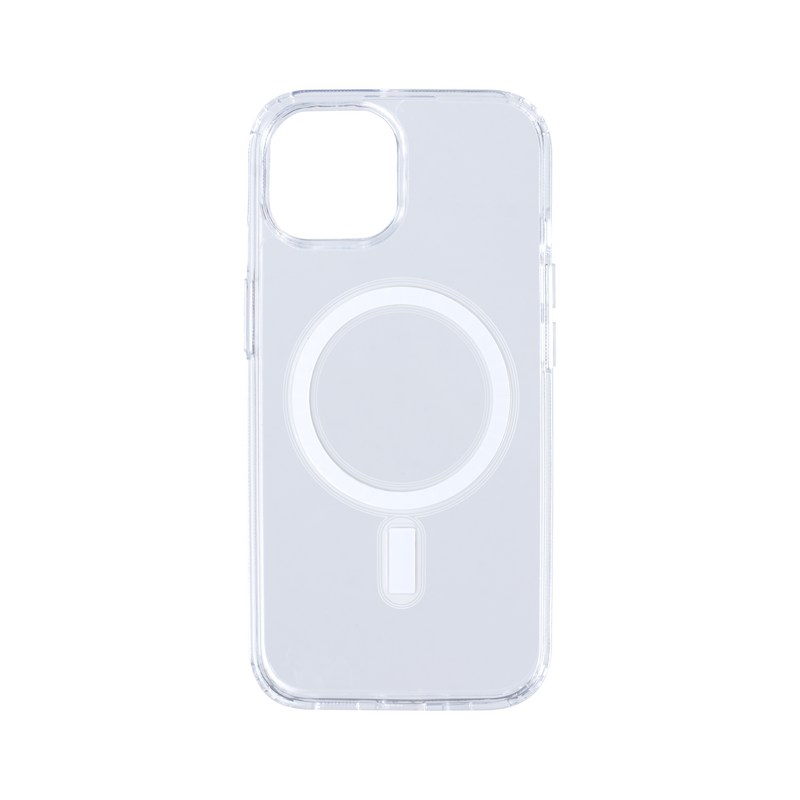 Rixus Para Funda magnética transparente iPhone 15