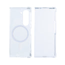 Rixus For Samsung Galaxy Z Fold6 Anti-Burst Case With MagSafe Transparent