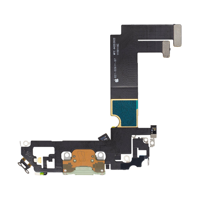 Para iPhone 12 Mini Sistema Conector Flex Board Verde