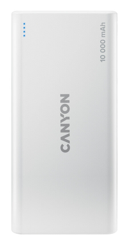 Canyon Powerbank PB-108 USB/USB-C 10.000 mAh Blanc