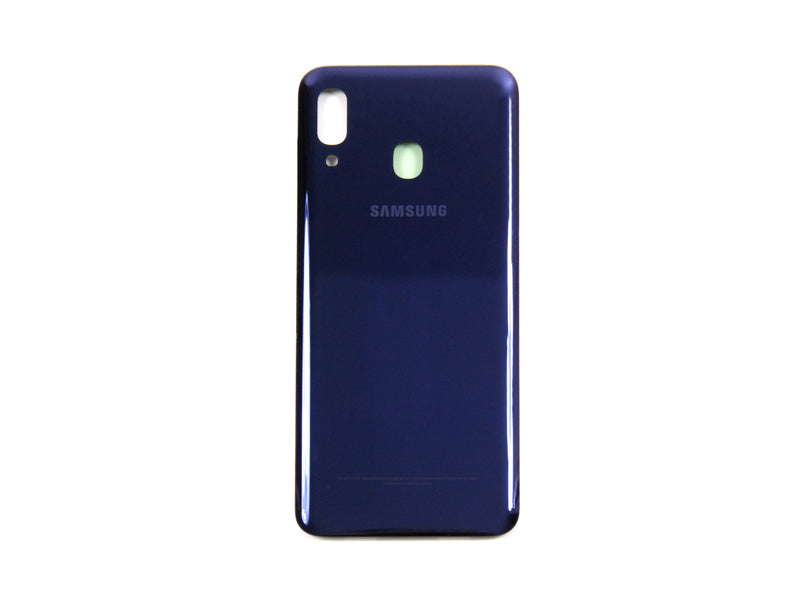 Samsung Galaxy A20 A205F Tapa Trasera Azul Profundo Con Lente (OEM)