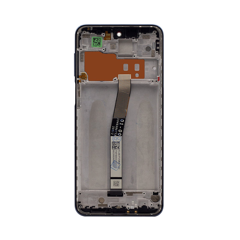 Xiaomi Redmi Note 9S Display And Digitizer With Frame Black OEM