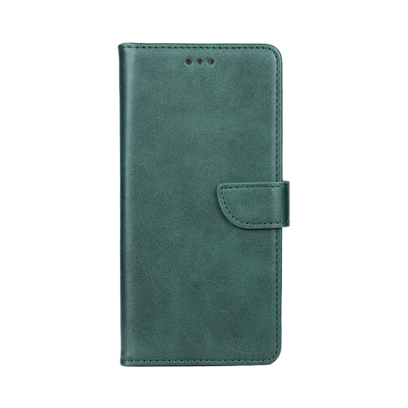 Rixus Bookcase For Samsung Galaxy A53 5G A536B Dark Green