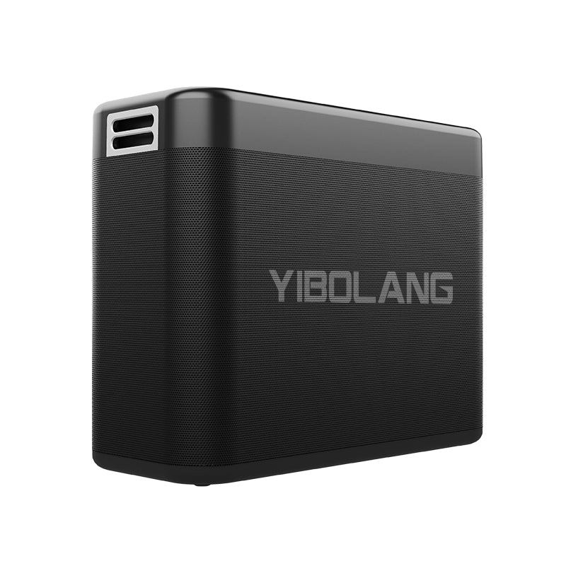 Yibolang Bluetooth Speaker X48Pro with Two Microphones Black