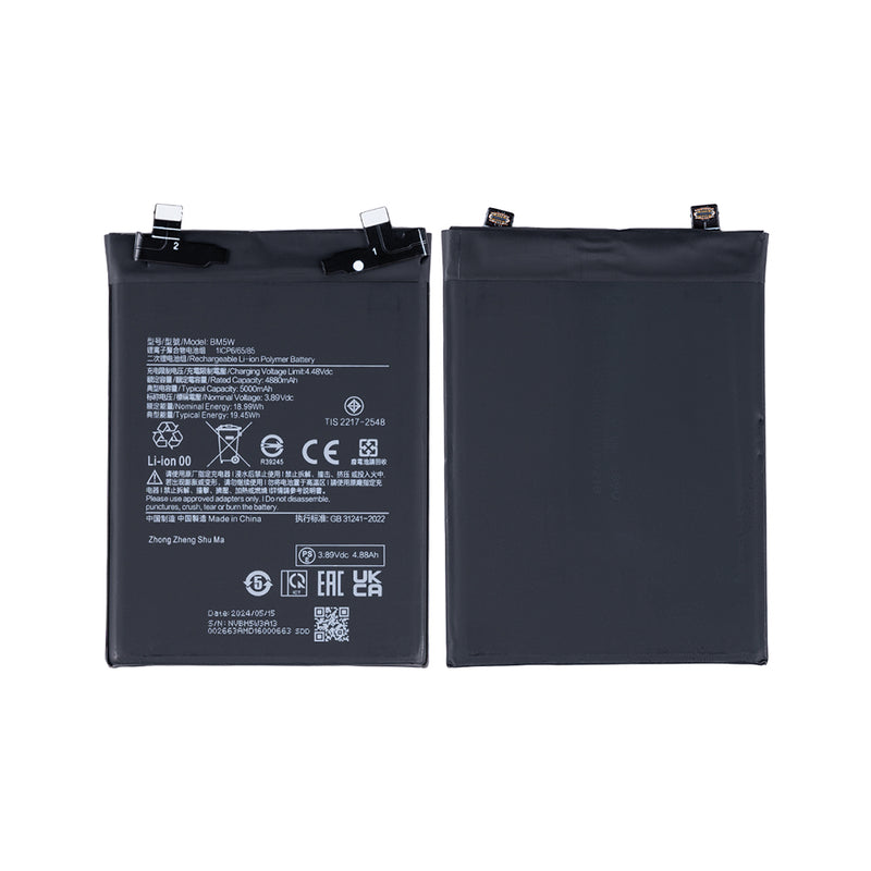 Xiaomi Redmi K70 (23113RKC6C), K70 Pro (23117RK66C) Battery BM5W OEM