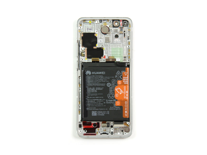 Huawei P40 Pro Ecran et Digitizer Complet Blanc Glace (SP)