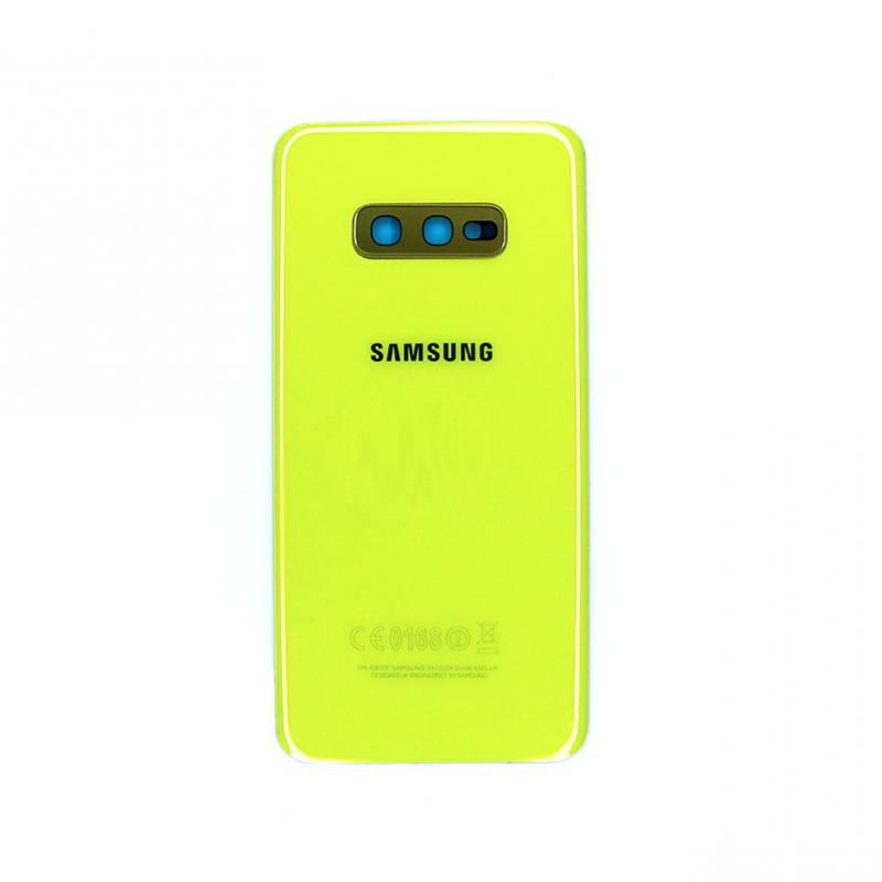 Samsung Galaxy S10e G970F Back Cover Canary Yellow With Lens (OEM)