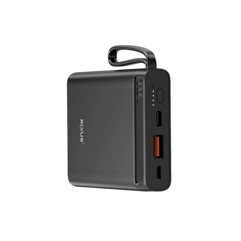 Rixus RXPB51 High Capacity Powerbank 10000 mAh 22.5W Black