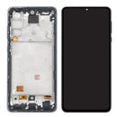 Samsung Galaxy A72 A725F Display And Digitizer With Frame Awesome Black Soft-OLED