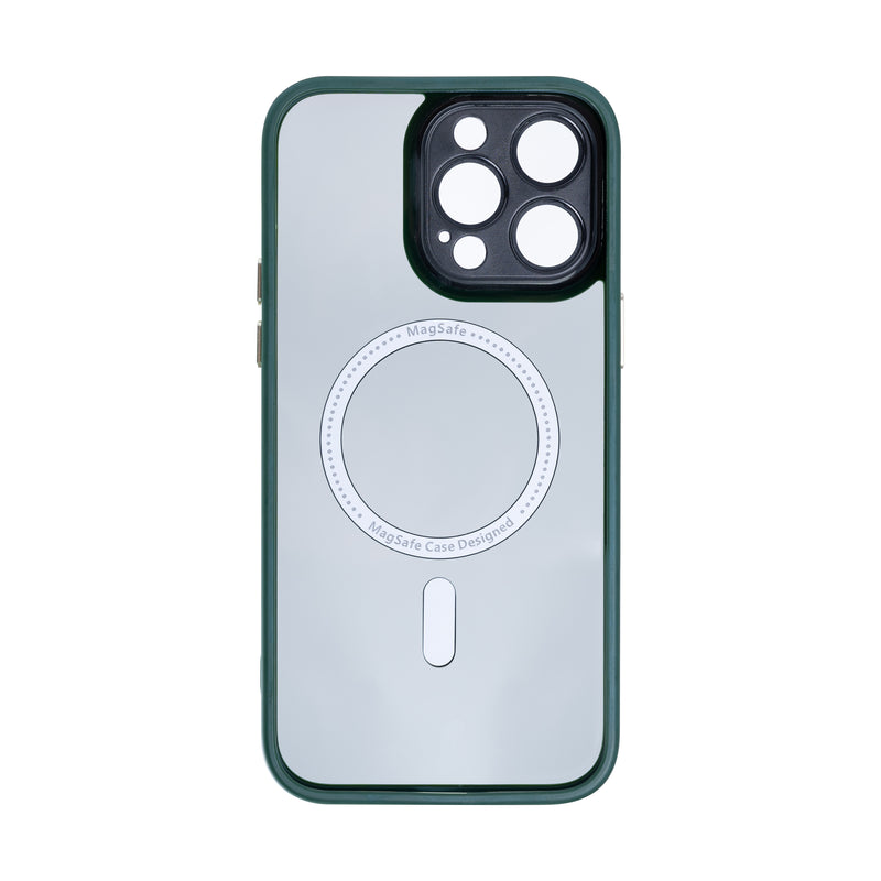 Rixus Classic 04 Case With MagSafe For iPhone 13 Pro Dark Green